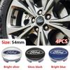 New 2026 Car Sticker 2025 Hot Ford 54mm Car Badge Original Wheel Center Cap Car Badge Wheel For Ford Focus MK2 Fiesta Mondeo She