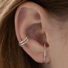 (925 Silver) Spiral Ear Cuff EC3191
