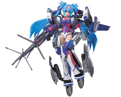 Aoshima Bunka Kyozai VFG Macross Frontier Super Messiah Klan Примерно 155 мм Пластиковая модель (АОСИМА) VF-25G Клан, Высокий, Предварительно окрашенный MC-07