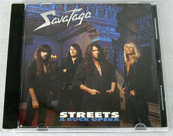 CD SAVATAGE - Streets-A Rock Opera 7823202 Atlantic 1991 US Рок Б/у