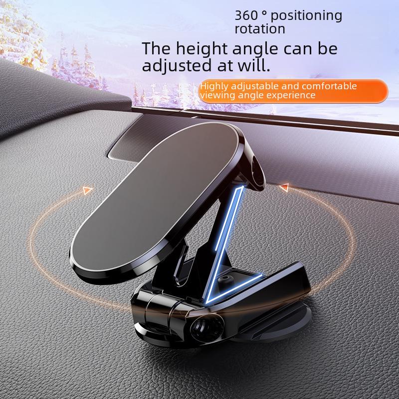 2022 Магнитный вращающийся на 360° металлический автомобильный держатель для телефона