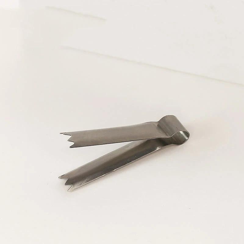 Decoration Baking Clip Pastry Clip Flower Pliers Walnut Clip Mold Tool Bread Dessert Crisp Stainless Steel