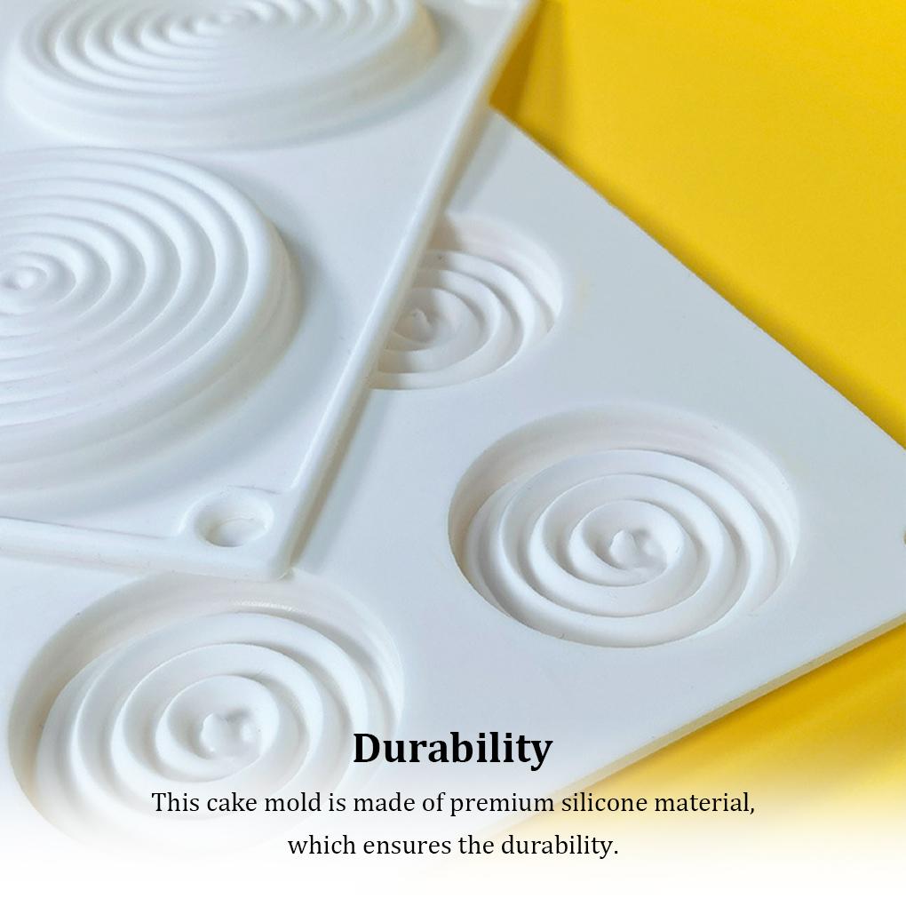 Cake Mold Cookie Slicer DIY Prop Shallow Cylinder Decorating Tool Collection Mould Non-stick No Burrs Baking Supplies