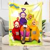Teletubbies Adventure Blanket Warmthful Decor Perfect for Couch Office Picnics for All Occasions Digital Print