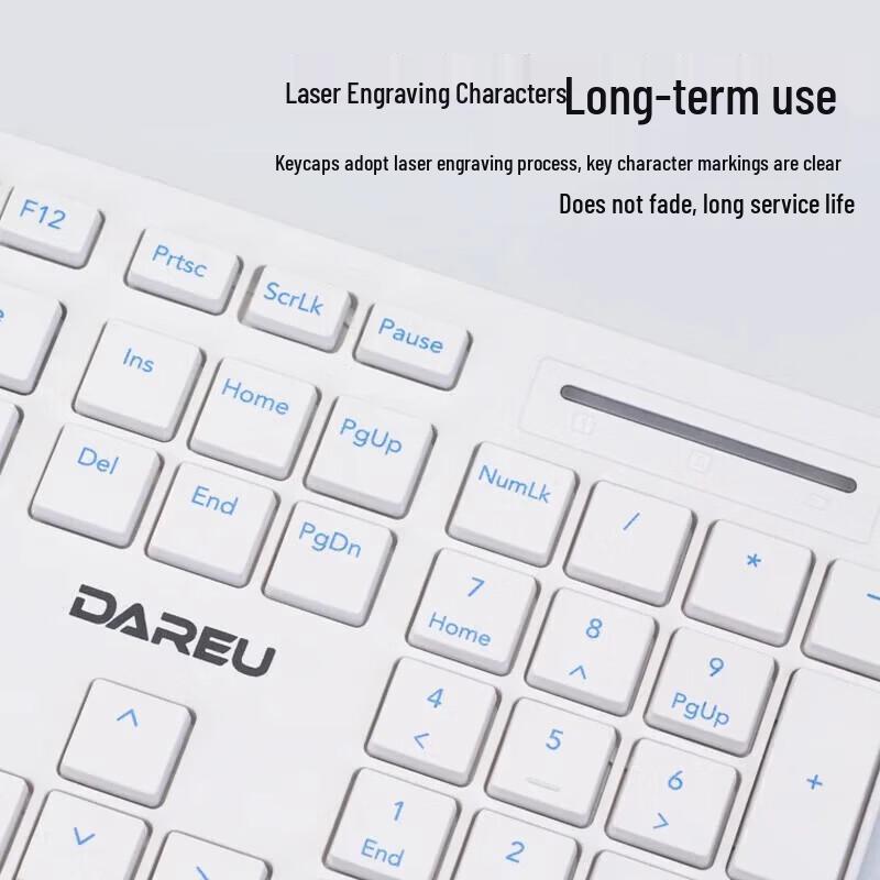 Проводной комплект клавиатуры и мыши Dareu LK186T