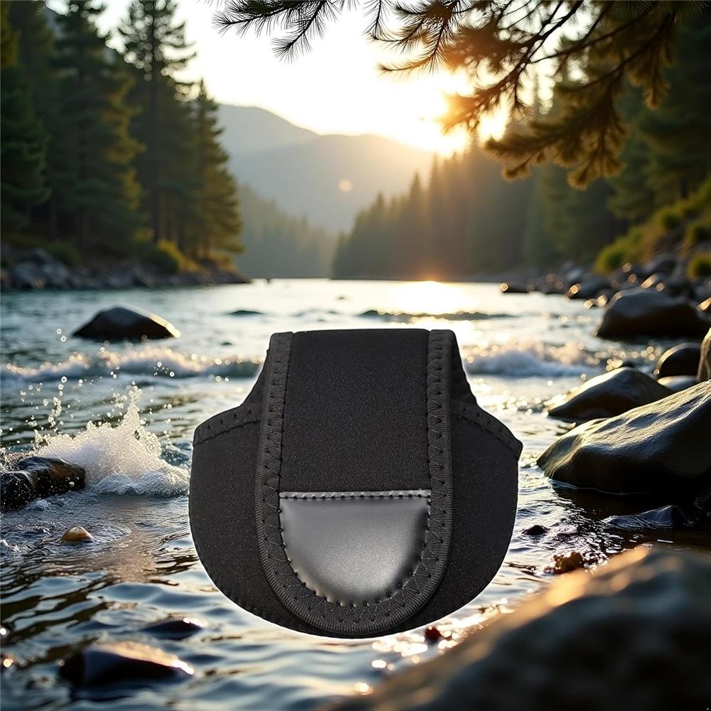 2 шт. Сумка для рыболовной катушки Чехол для катушки для бейткастинга Защитный чехол для катушки Водонепроницаемый Защитный чехол для катушки для бейткастинга