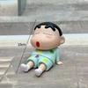 3D Crayon Shin chan Phone Stand Anime Cartoon DIY Crayon Shin chan Model Decoration Office Decor New Year Navided Party Gift