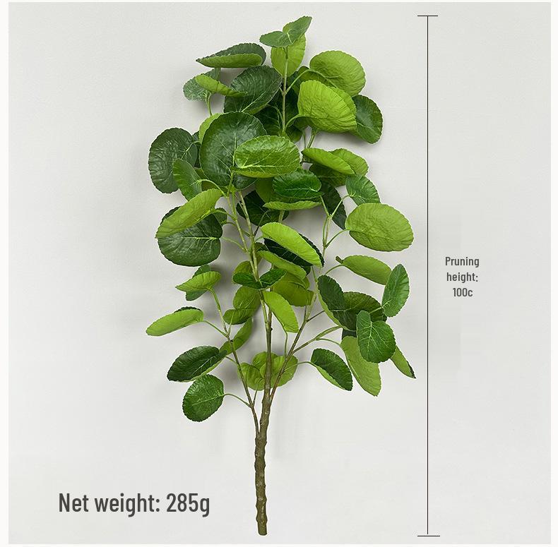 Artificial Potted Plants: Pothos, Fukurokuju, Copper Coin Leaves, Money Tree for Soft Micro Landscape Decoration