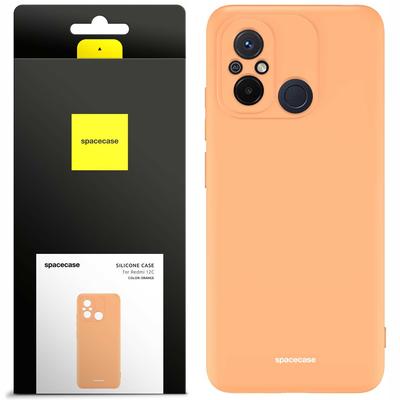 Силиконовый чехол Sc для Redmi Redmi 12C Оранжевый
