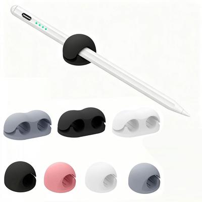 Самоклеящийся держатель для ручек Гибкий зажим для ручек Портативные зажимы для карандашей для органайзера на столе