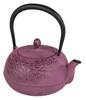 Чугунный чайник Сделано в Японии Только для газовых плит Чугунное литье Намбу Фиолетовый диаметр х высота см 1.0 л Дзуйхо Размер Прибл.. 14.7 19.2