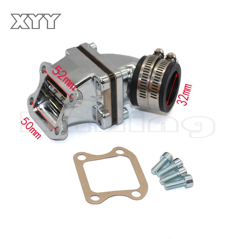 Впускной коллектор MOFO CAIZHUANGSHI RACE для Honda DIO AF27 AF28 ZX50 SE50 SK50 SA50 SR XR50 2T