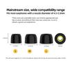 KZ Foam Tips T400 Reduced Tooth Tone Memory Cotton Earplugs Memory Sponge Sleeve Into Earphone Type Headphones for EDX EDS EDA