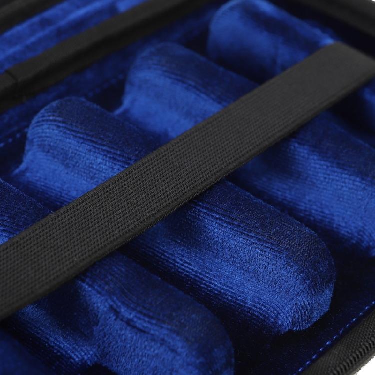 Кейс для мундштука деревянных духовых Инструментов Коробка для хранения мундштука саксофона Бархатная подкладка