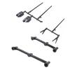 Fishing Rod Support with 2 Head/3 Head for Fishing Rod Bracket Fishing Rod Bracket Fishing Buzzer Bar Bites Alarm Holder