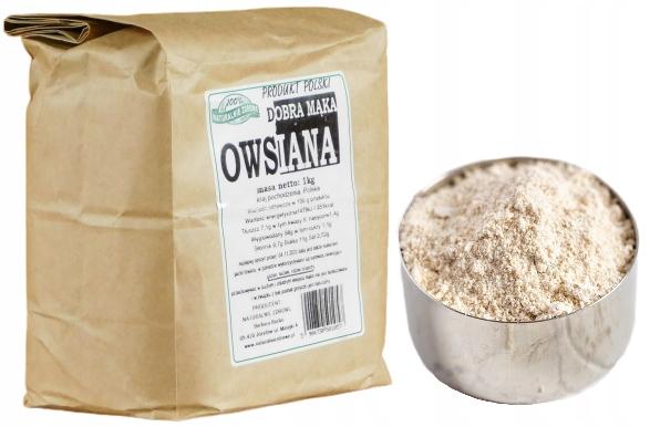 Oat Flour - whole grain, 1 kg