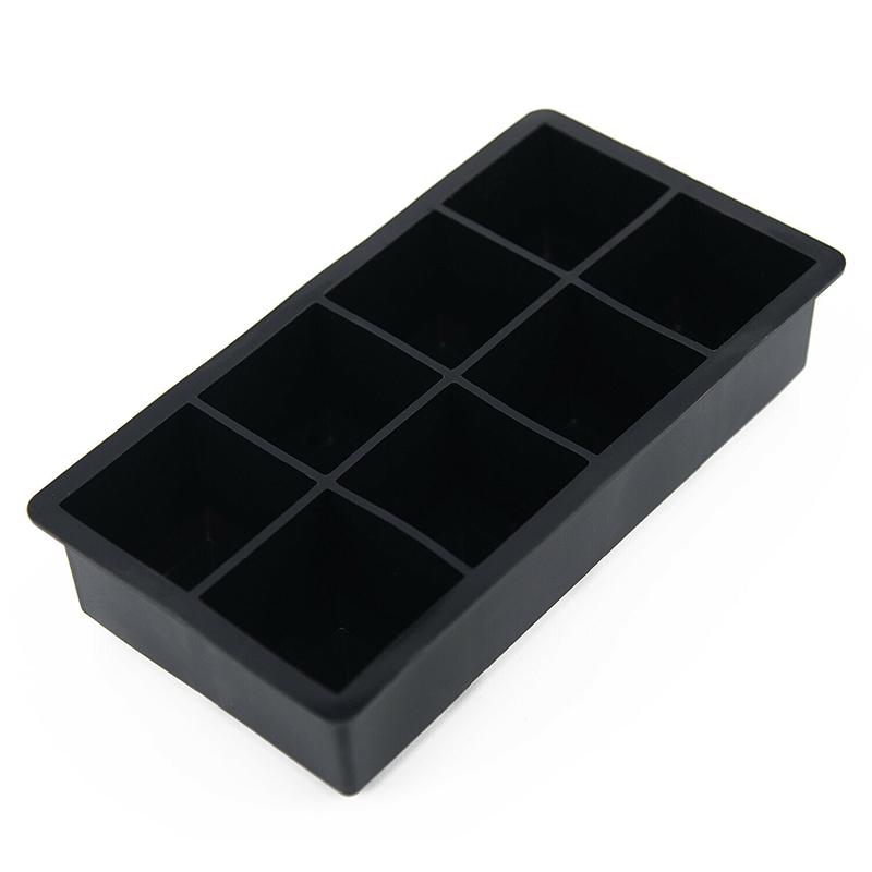 Big Cube Giant Jumbo Большая силиконовая форма для изготовления квадратного лотка для изготовления кубиков льда