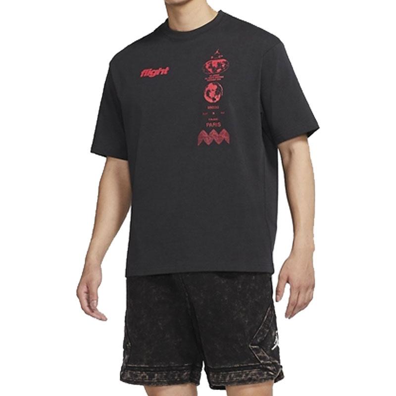Men's Jordan X Eastside Golf T-Shirts Men's Black Crew Neck Moderate Straight Fit
