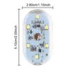 Car Interior Lights 5V 6LED Night Hand Touch Light Reading Light Indoor Car Lighting Car Roof Magnets Reading Lamp Ceiling Lamp