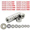5/10pcs Bearing Double Shielded Miniature High-carbon Steel Single Row 693ZZ 688ZZ 623ZZ 624ZZ 625ZZ 685ZZ 683ZZ Ball Bearing