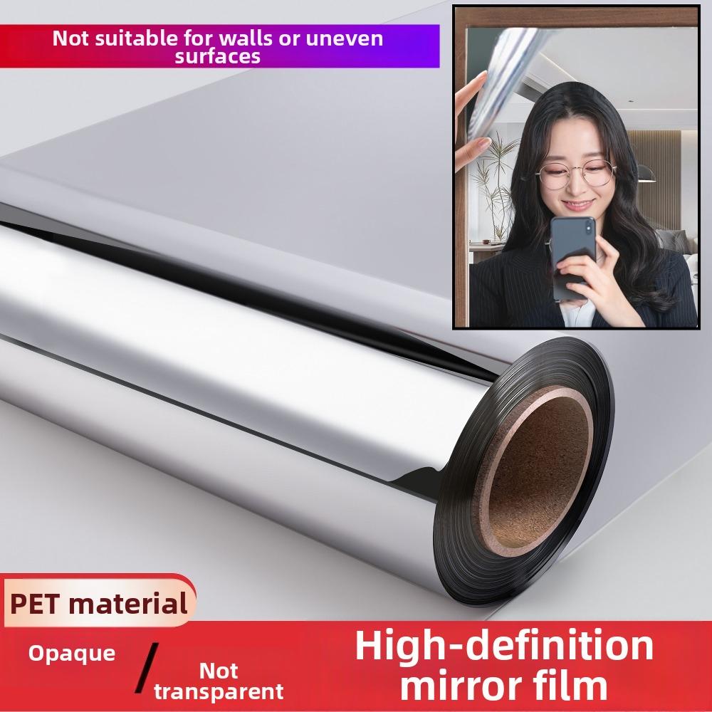 Acrylic Self-Adhesive Mirror Shatterproof Glass Stickers Wall Stickers Mirror Living Room