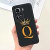 Чехол для Oppo Reno 11 5G Reno11 F Милая корона Буквы Чехол Мягкий силиконовый чехол для телефона Для Oppo Reno11 Pro Reno 11F Задняя крышка Сумки