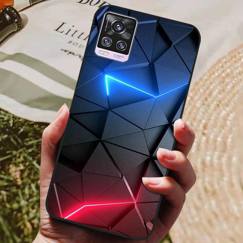Для чехла Coque Vivo V20 Pro 2018 Силиконовая задняя крышка Чехол для телефона Для Vivo V20 V2025 V2024 Чехлы V20Pro V 20 Pro Мягкий бампер Fundas