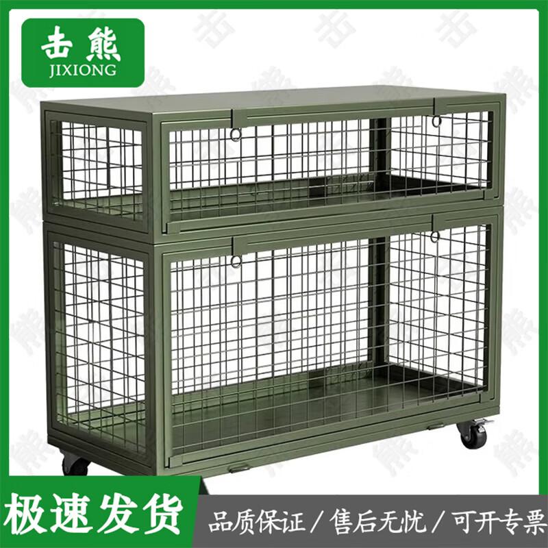 Jixiong Military Green Mobile Storage & Turnover Carts