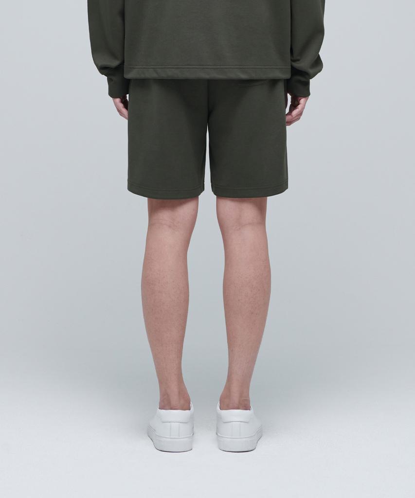 MUSINSA STANDARD Flat Terry Sweat Shorts [Dusty Khaki]