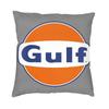 Gulf Racing Logo Cushion Cover Sofa Living Room Square Throw Pillow Cover Chair Cushion 45x45cm 18x18Inch