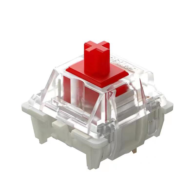 Механические переключатели клавиатуры Gateron: Кремовый, синий, красный, коричневый, черный, зеленый, желтый, белый Axes