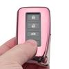 Car Remote Key Fob Cover Case Shell Rose Gold Fit For Lexus IS ES NX RX GS LX RC 2016 2017 2018