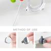 20Pcs Hand-Shaped Rubber Holder Silicone Thumb Wall Hook Cable Management Wire Organizer Multi-Function Wall Hangers Hooks