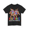 Latin Countries Hands Heart Flags Hispanic Heritage Month T-Shirt