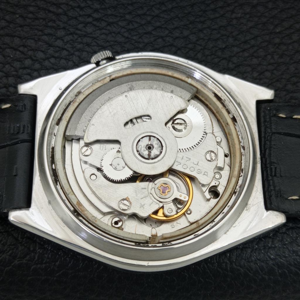ВИНТАЖНЫЕ АВТОМАТИЧЕСКИЕ ЧАСЫ SEIKO 5 7009A ЯПОНИЯ МУЖСКИЕ ЖЕЛТЫЙ ЦВЕТ ЦИФЕРБЛАТ a709114-1