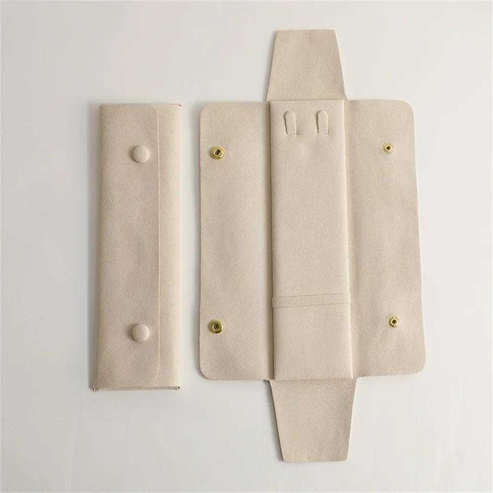 Microfiber Necklace Storage Bag Bracelet Bag Portable Jewelry Organizer Bag Women Versatile