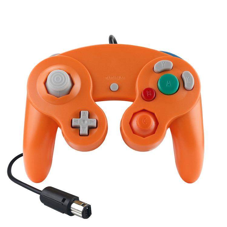 Контроллер для Nintendo GameCube Проводной контроллер, Одноточечный вибрирующий геймпад для NGC