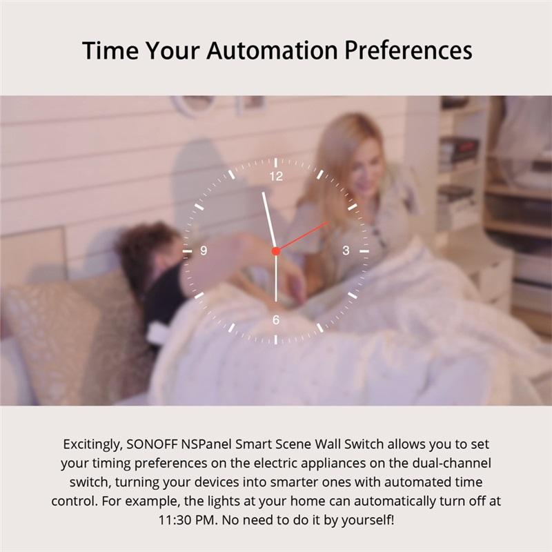 Sonoff NSPanel WiFi Smart Scene Switch Термостат Температура Все-в-одном Управление Сенсорный Экран