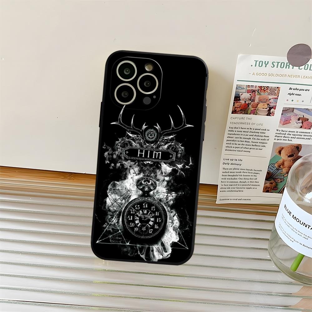 Him Ornate Heartagram Phone Case Fundas For Iphone 13 17 11 15ProMax 14 12 16 Pro Xs Max Mini Xr X Plus Coque