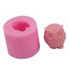 New 3D Owl Shape Cake Decorating Fondant Silicone Sugar Craft Molds
