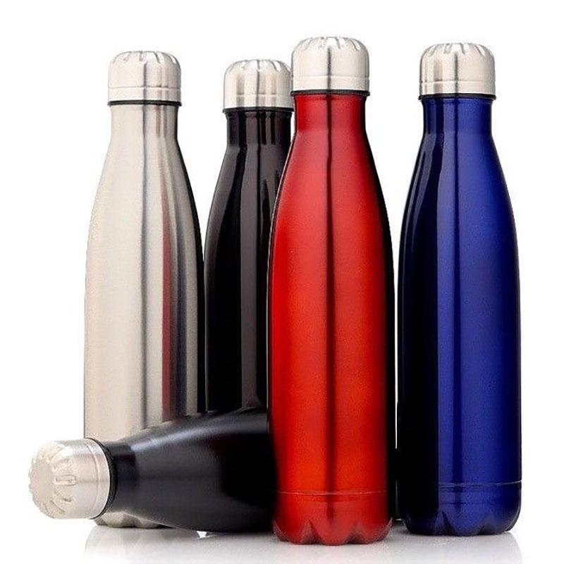 Premium Stainless Steel Coke Shaped Vacuum Water Bottle For Outdoor Adventures