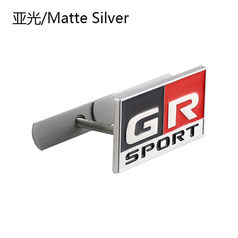 Yscr3 3D Металлическая наклейка на автомобиль Логотип GR Sport Эмблема Значок Наклейки для Toyota HV YARiS RZ RC RS C-HR Corolla Prius Harrier Camry Tacoma rav4