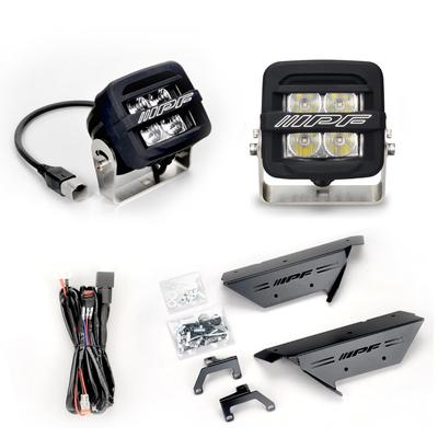 Кронштейны для кожухов противотуманных фар IPF для Land Cruiser, Лампа № Модификации не требуются, Сделано в 250, Комплект S-632, Болтовое крепление, Требуется, Япония, EXLC2-04