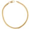 [R3520] - Gold Plated Bracelet 'Choreography' (flat Mesh) - 4 Mm