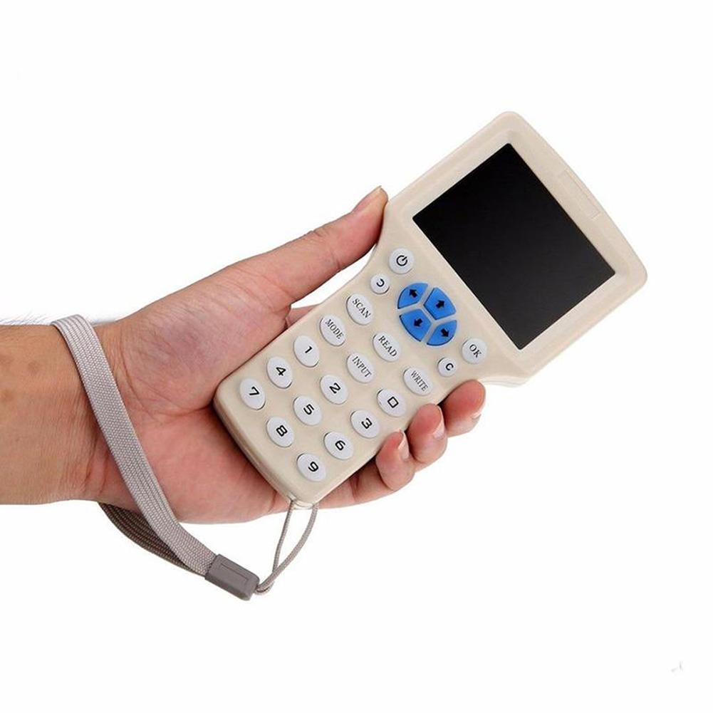 English Human Voice Prompt Portable Intelligent 3.2 Inch LCD Display Screen Radio Frequency Identification Devices