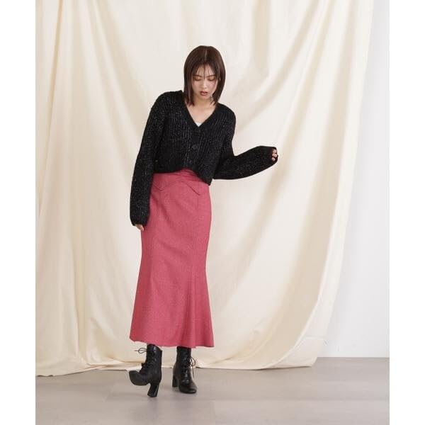 [JILL by JILL STUART] Lamé Mix Knit, Web-Exclusive Color: Pink