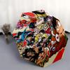 1pc Outdoor Umbrella with One Piece, Dragon Ball Z, Naruto, Bleach, Fairy Tail Characters - Automatic Opening/Closing Umbrella, Portable 3-Fold D