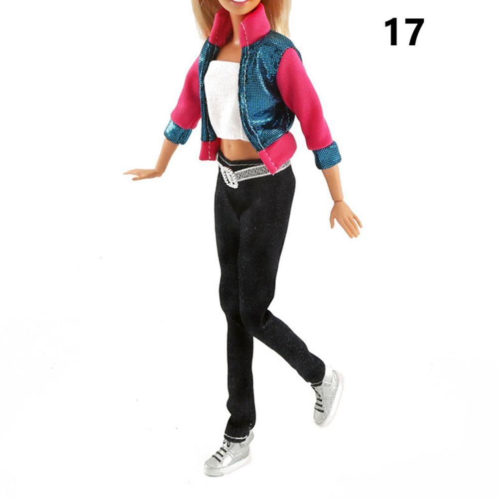 Новейшая одежда для девочек 2021 года, платья для кукол, повседневная одежда, аксессуары для кукол