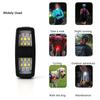 2pcs Clip-On Flashlight Rechargeable Hands-Free Running Light With 7 Modes For Runners Night Running Dog Walking Camping Hiking