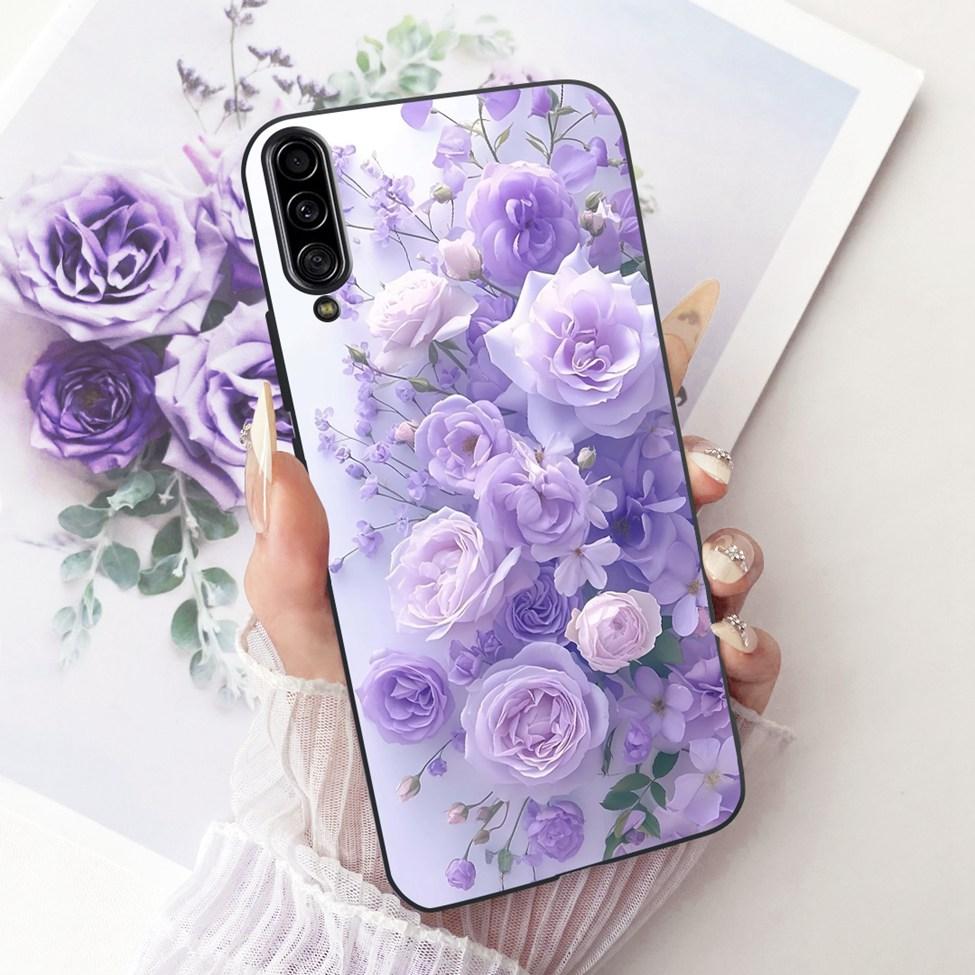 Чехол для Samsung Galaxy A90 5G Силиконовый Милый Модный Цветочный Забавный Расписной Корпус Для Samsung A90 5G SM-A908B SM-A908N SM-A9080